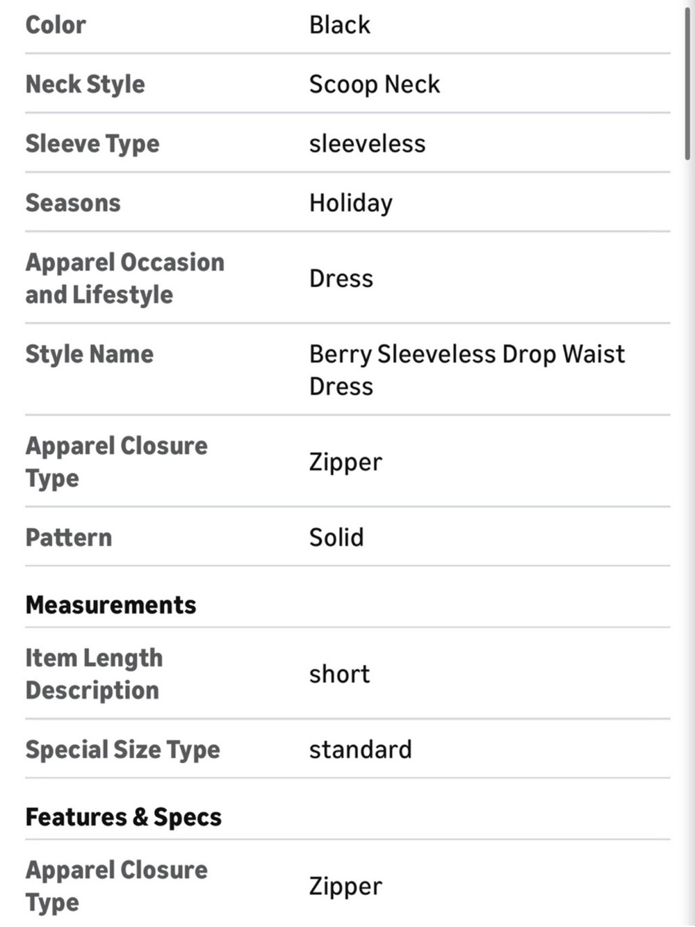 Trina Turk  Berry Sleeveless Drop Waist Dress Sz 12 - Picture 6 of 6